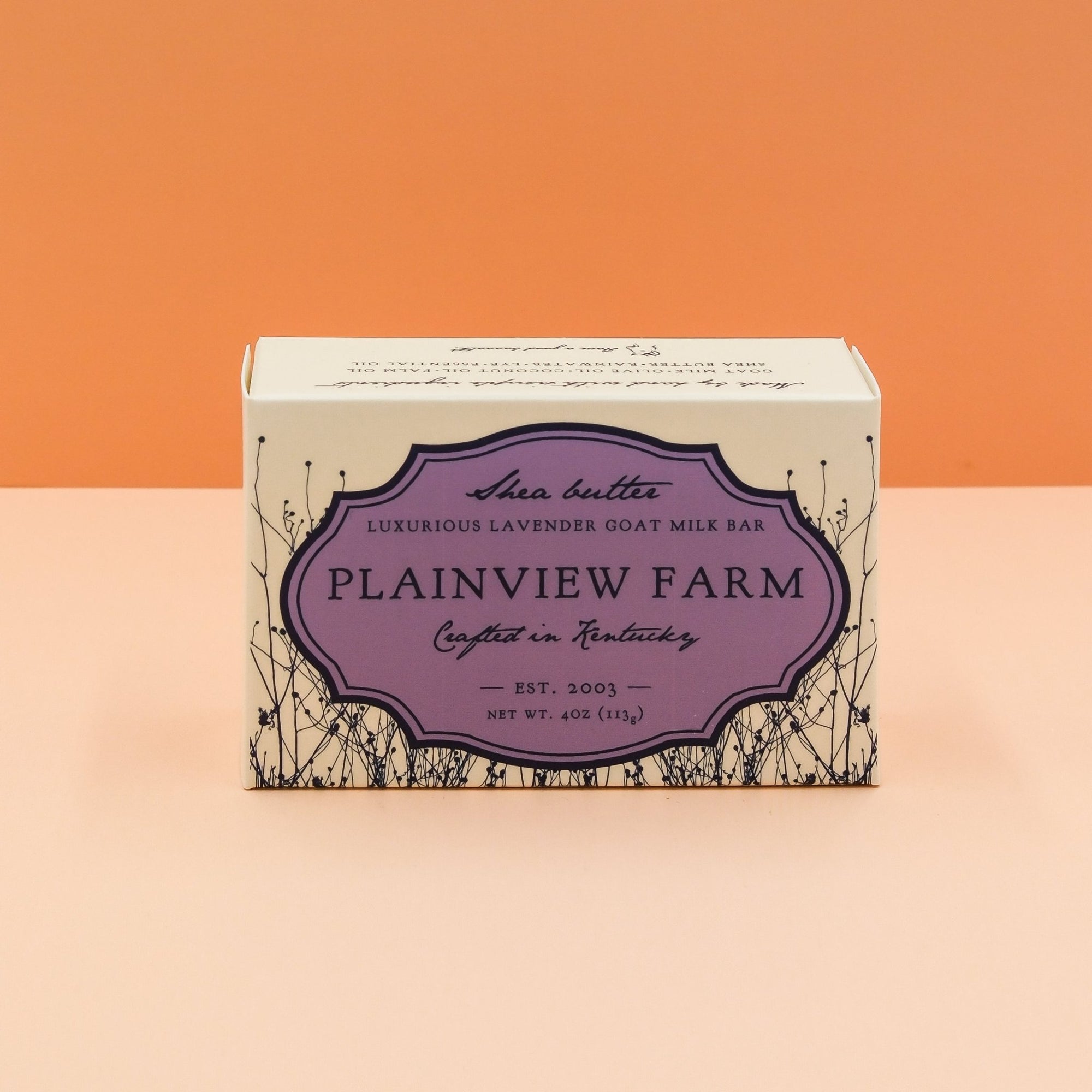 Plainview Farm Goat Milk Luxury Bar Soap - Kentucky Soaps & Such