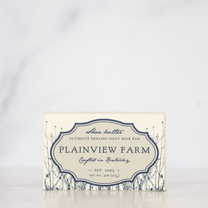Plainview Farm Goat Milk Luxury Bar Soap Selection - Kentucky Soaps & Such